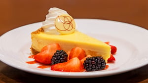 Cheesecake with Berries at The Grand Buffet
