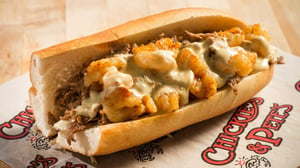 Lobster Cheesesteak at Chickie's & Pete's.