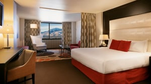 Summit Deluxe King Room main view.